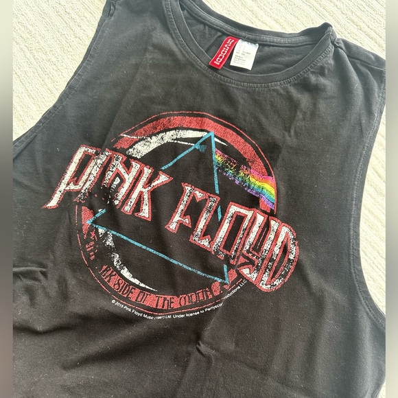 H&M DIVIDED BLACK PINK FLOYD MUSCLE TANK TOP - Picture 8 of 8